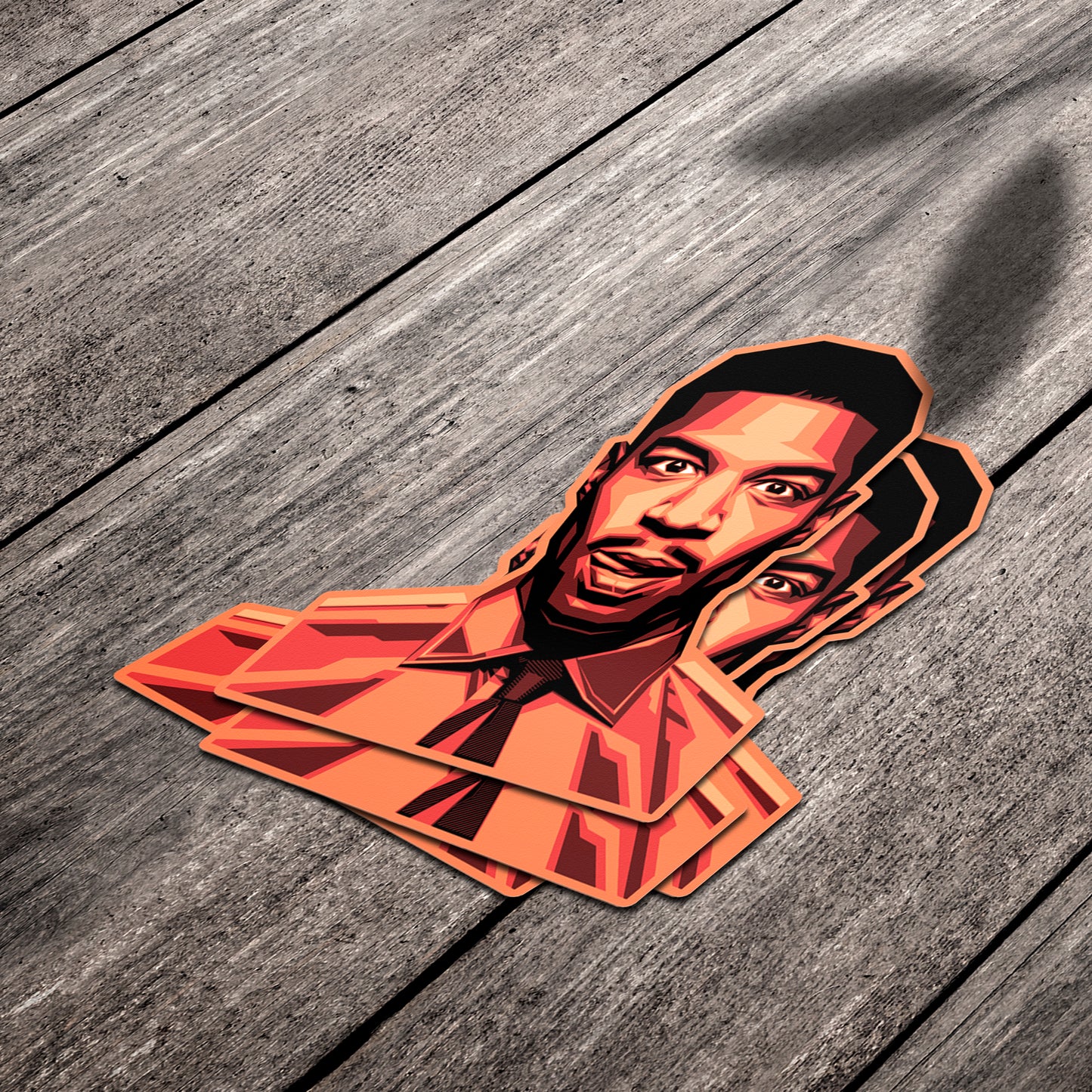 MAN ON THE MOON | Sticker