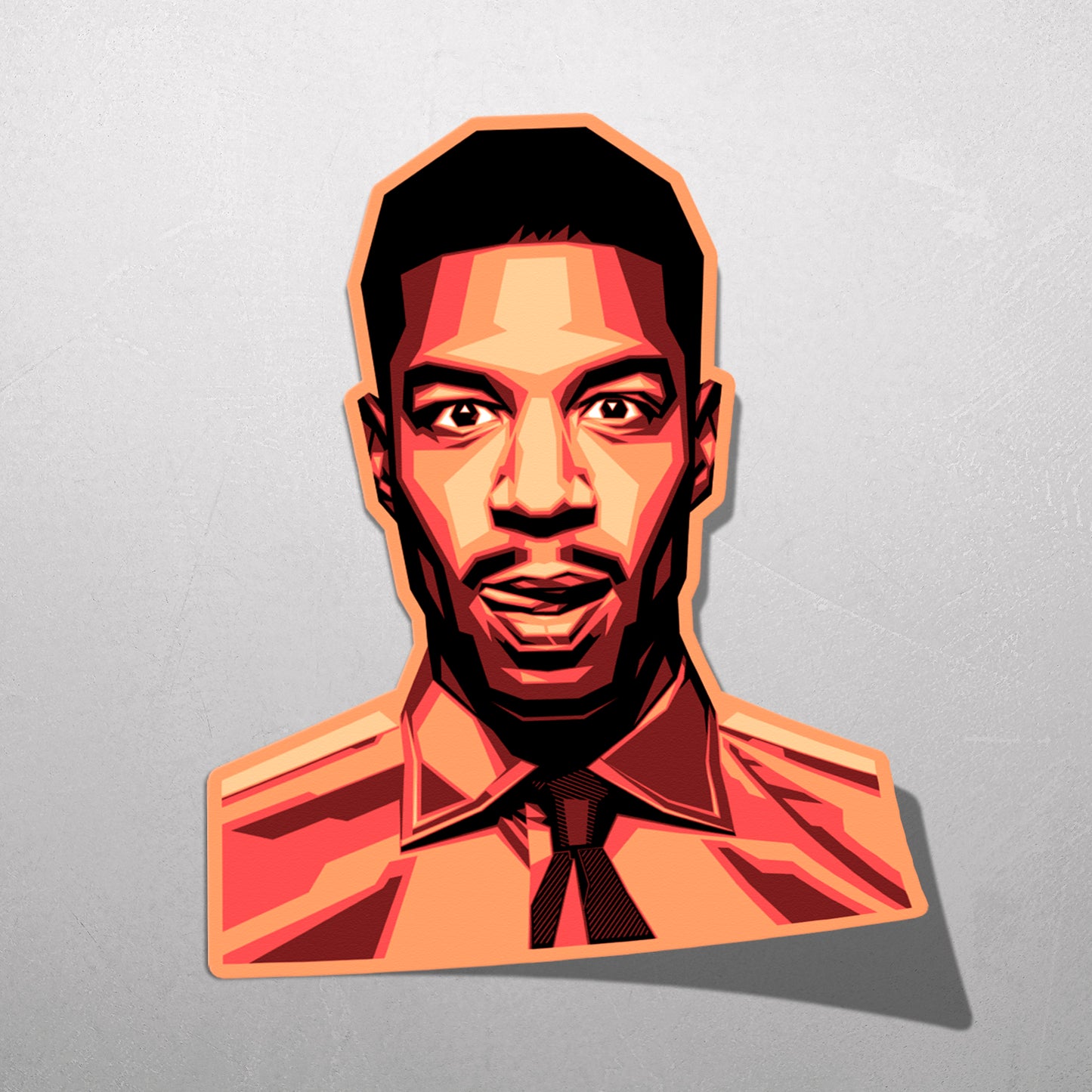 MAN ON THE MOON | Sticker