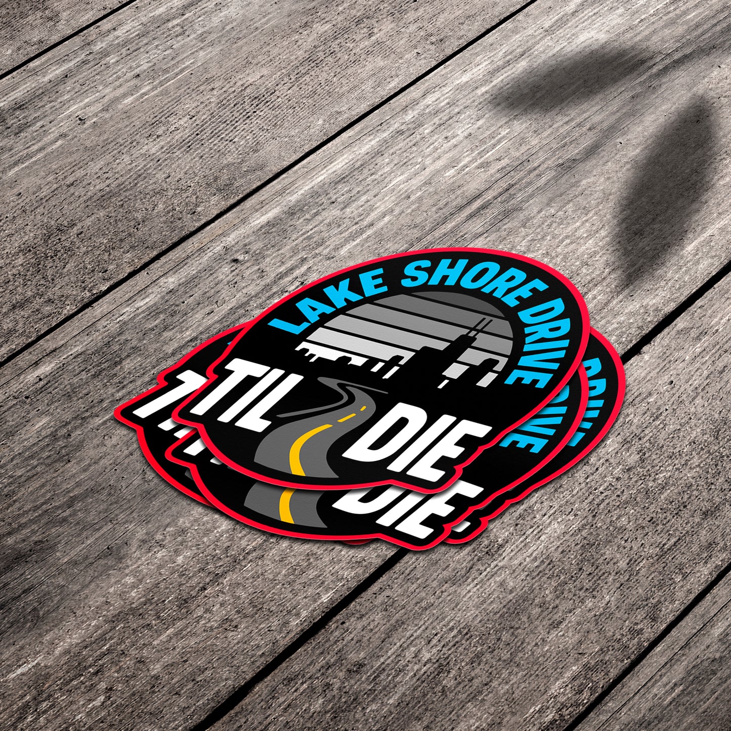 LAKE SHORE DRIVE TIL I DIE | Sticker