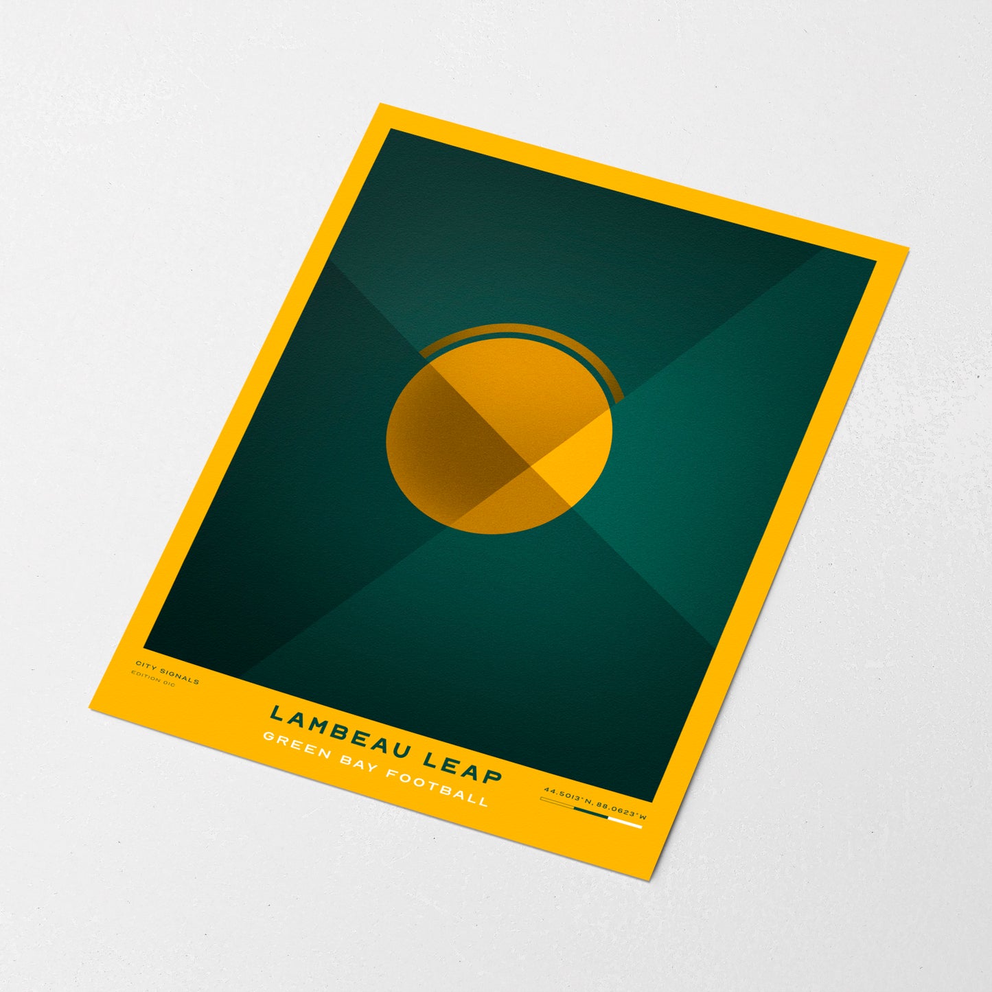 LAMBEAU LEAP | Green Bay Football Print