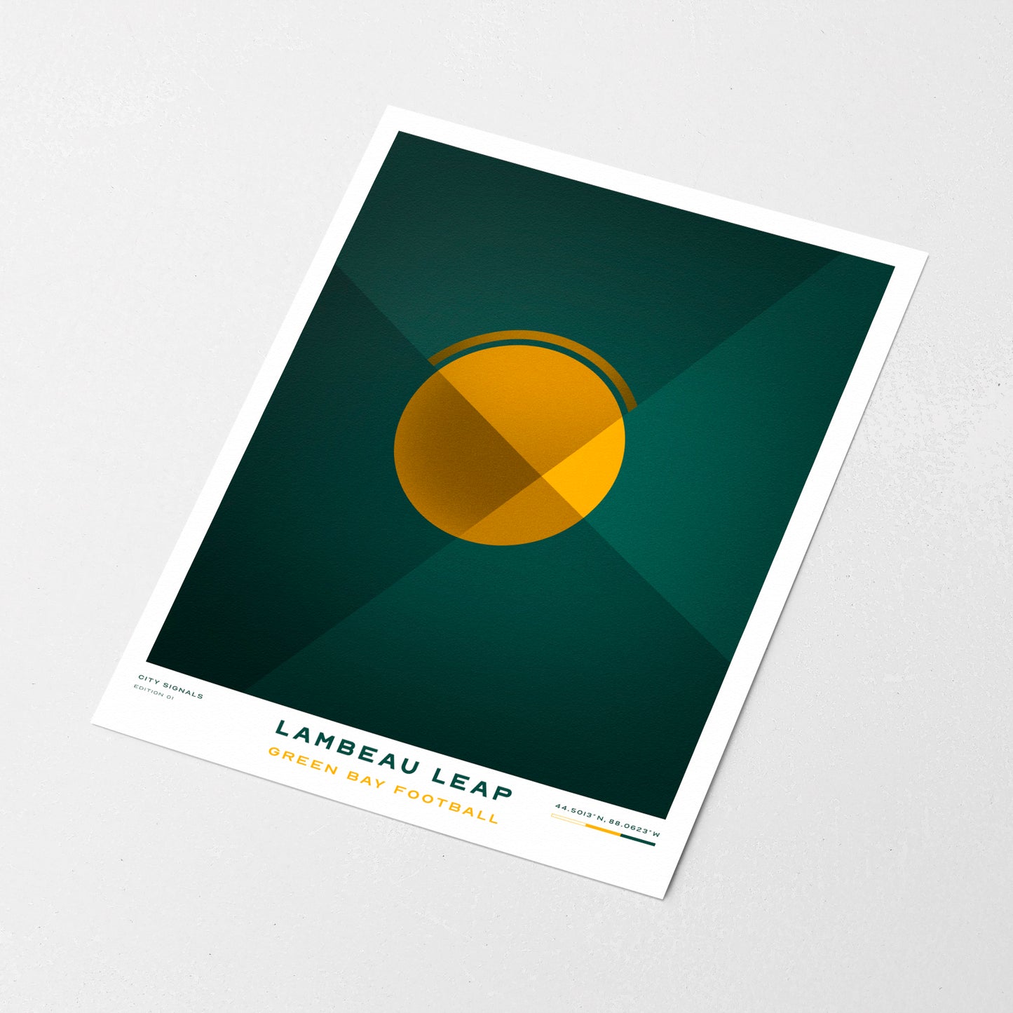 LAMBEAU LEAP | Green Bay Football Print