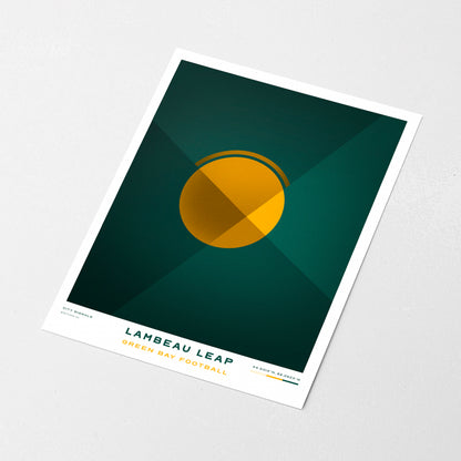 LAMBEAU LEAP | Green Bay Football Print