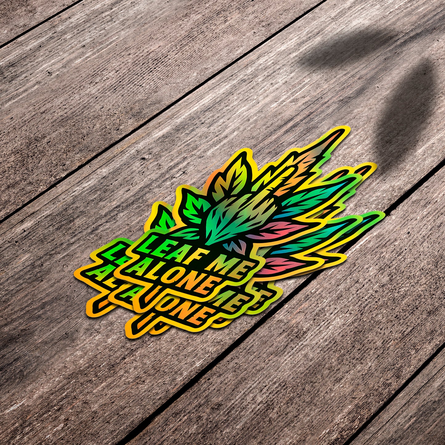 LEAF ME ALONE | Sticker