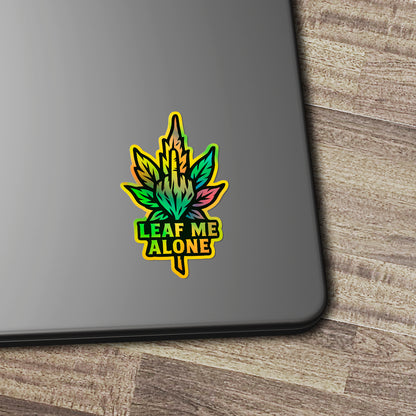 LEAF ME ALONE | Sticker