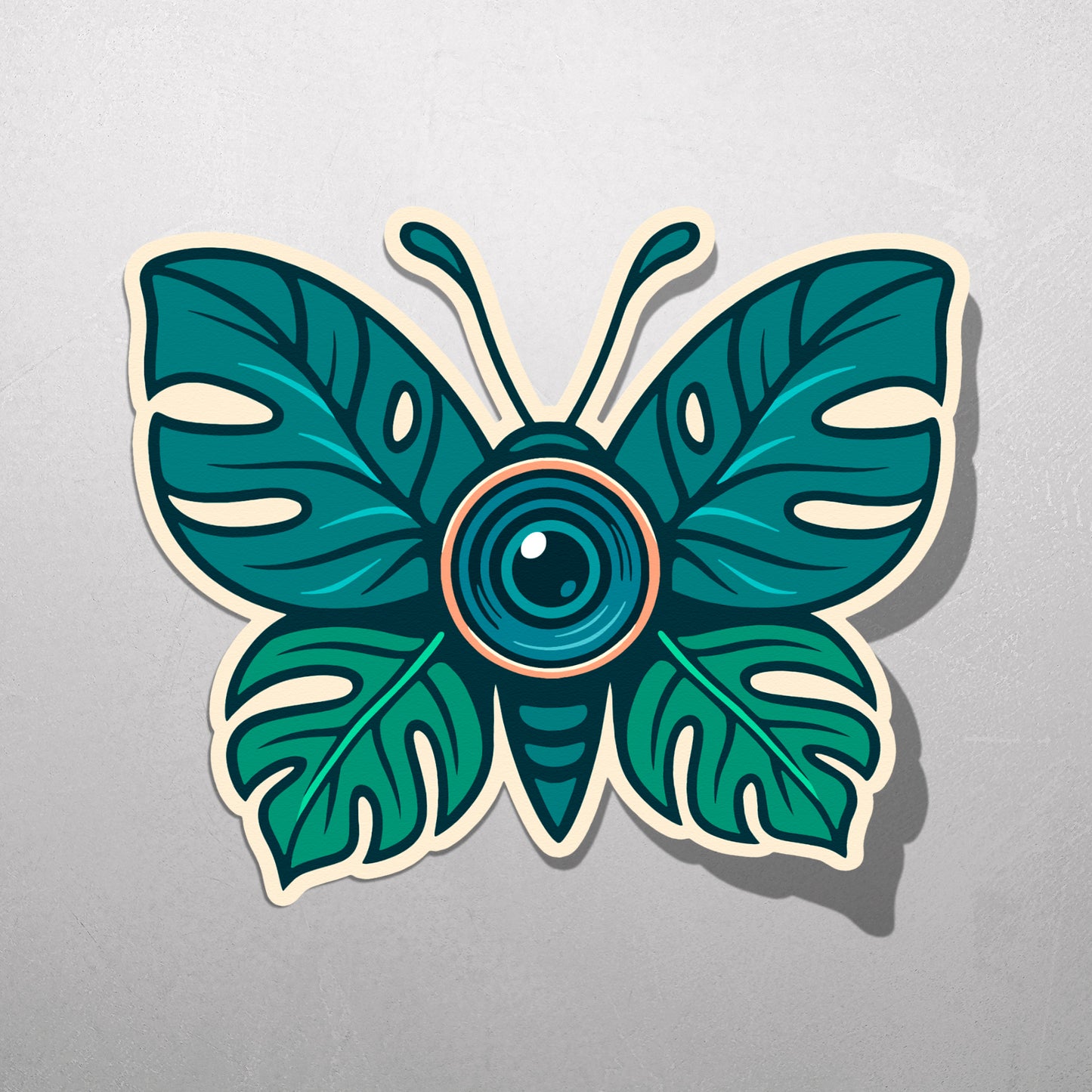 LENS LEAF | Sticker