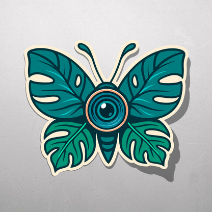 LENS LEAF | Sticker