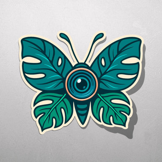 LENS LEAF | Sticker