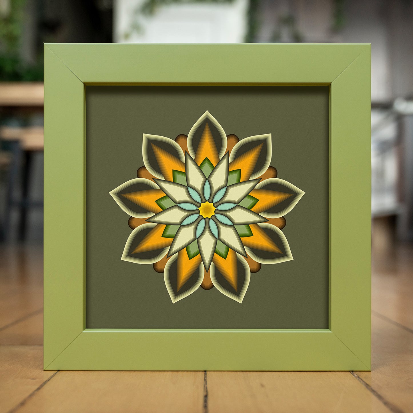 MINI-LOTUS | Sage Color Match Frame