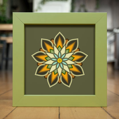 MINI-LOTUS | Sage Color Match Frame