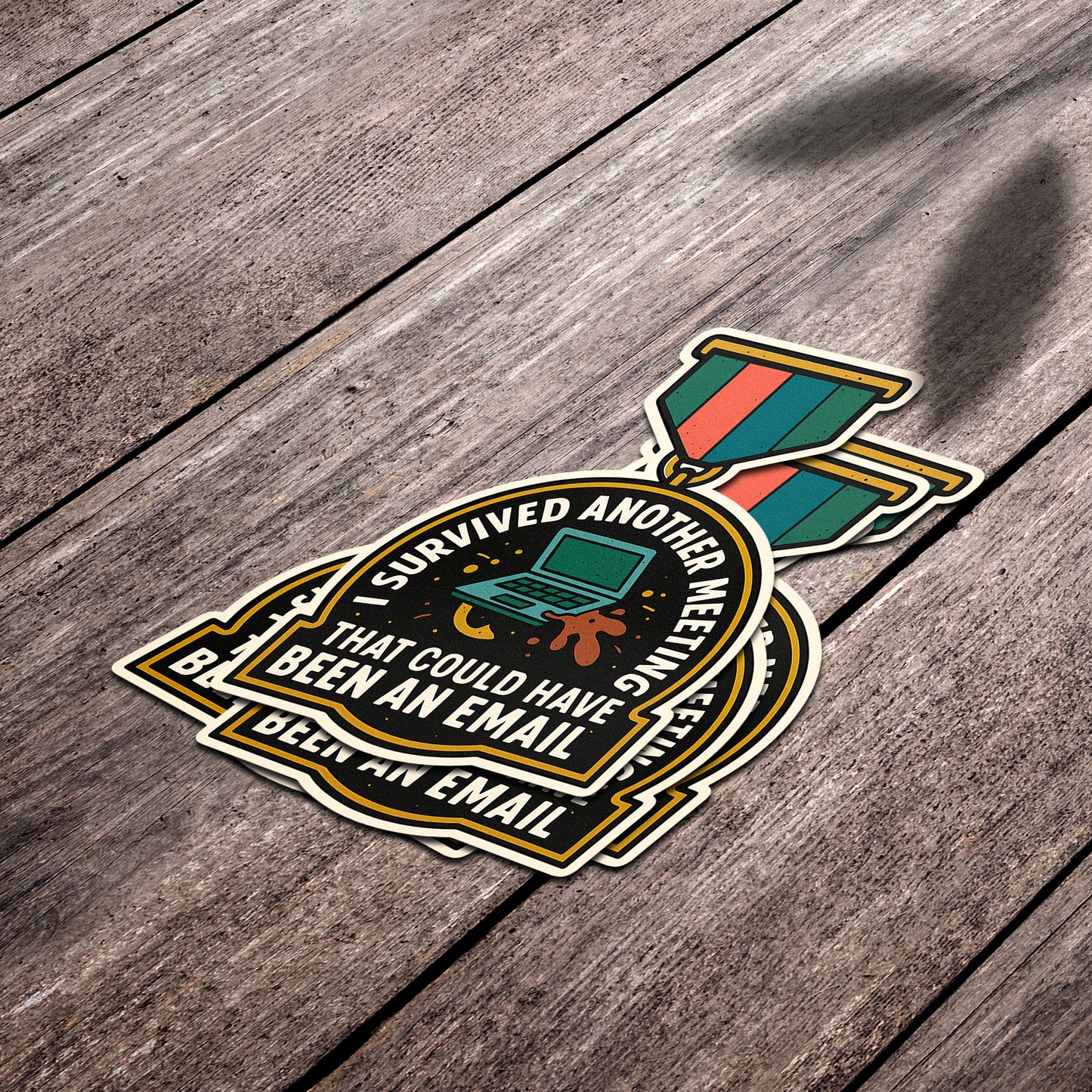 WORK MEETING SURVIVOR | Sticker