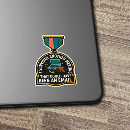 WORK MEETING SURVIVOR | Sticker