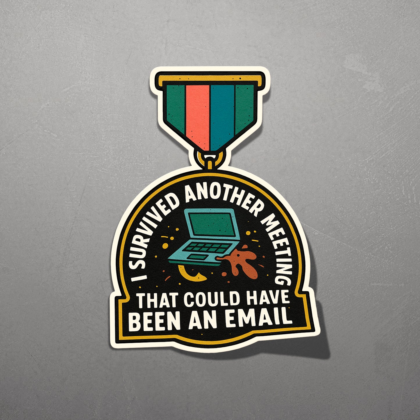 WORK MEETING SURVIVOR | Sticker