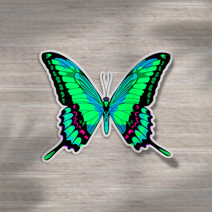 NEON FLY BUTTER | Sticker – Gray Colorway