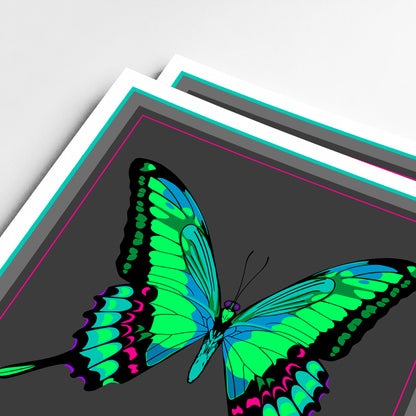NEON BUTTERFLY | Print