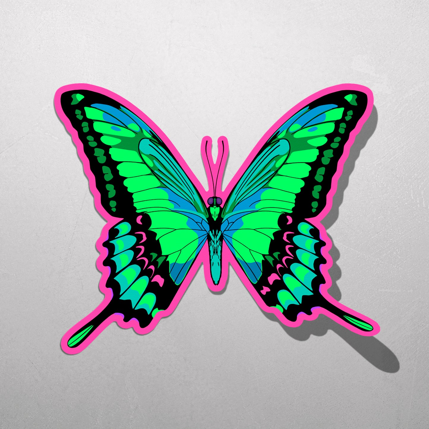 NEON BUTTERFLY | Sticker