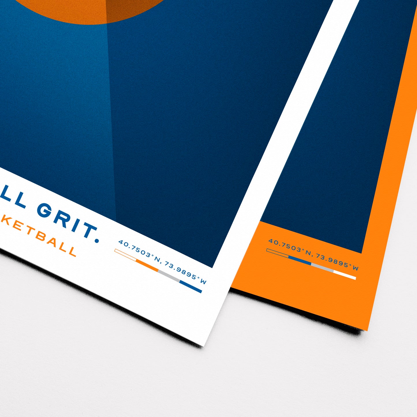 NO QUIT. ALL GRIT. | New York Basketball Print