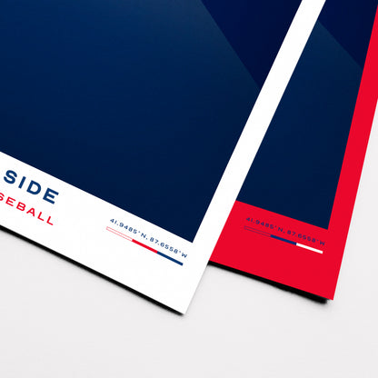 NORTH SIDE | Chicago Baseball Print