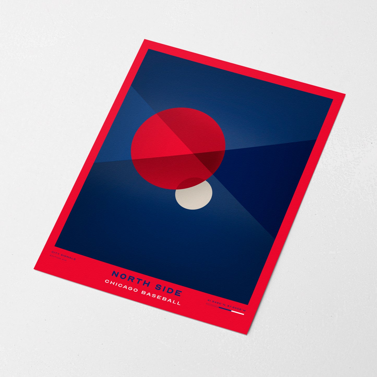 NORTH SIDE | Chicago Baseball Print