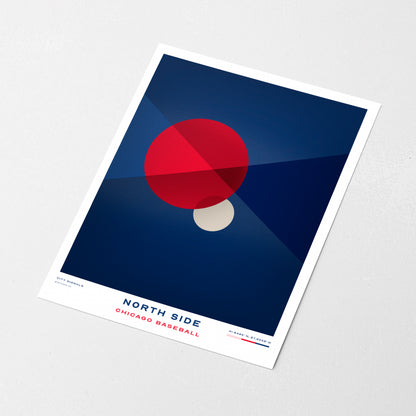 NORTH SIDE | Chicago Baseball Print
