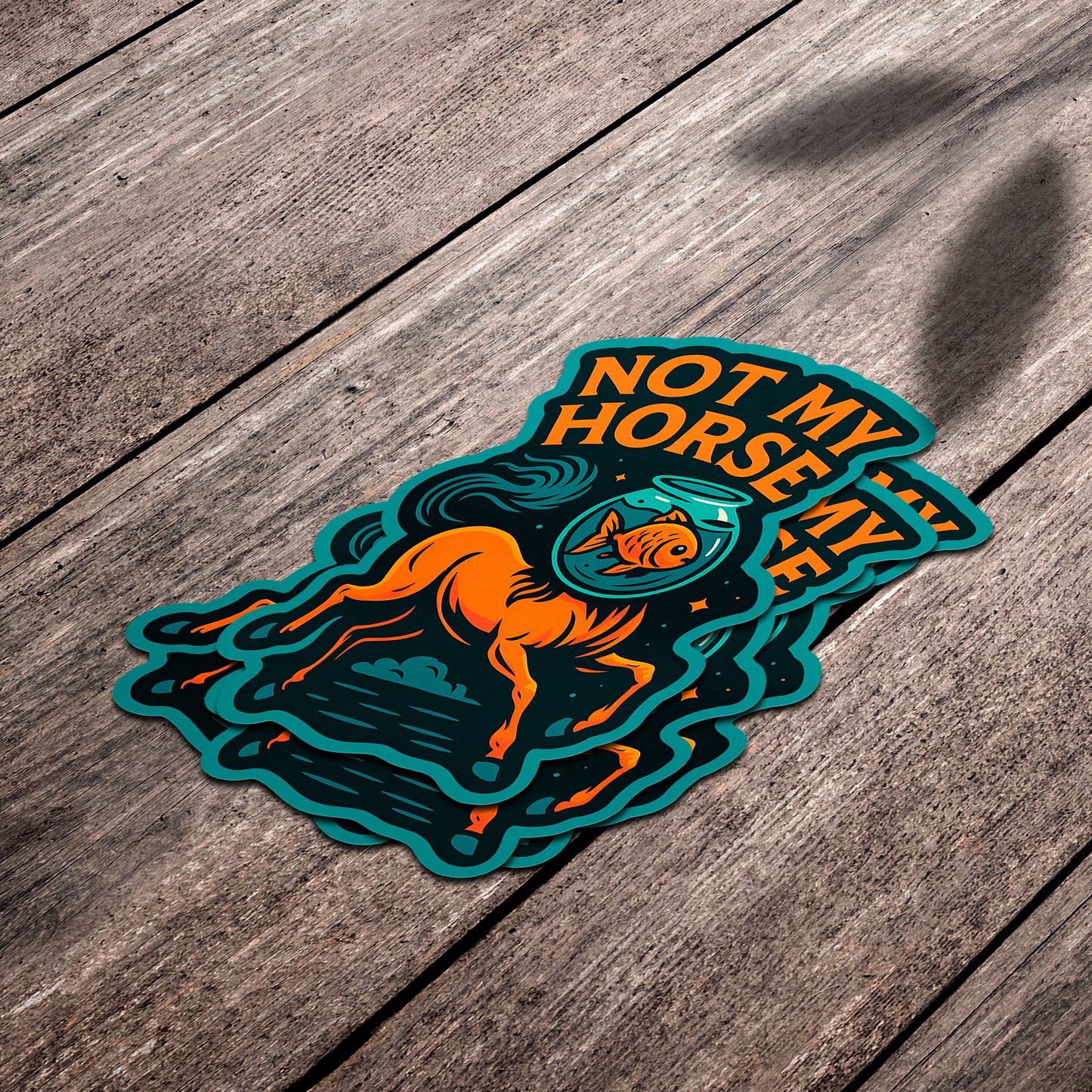 NOT MY HORSE | Sticker