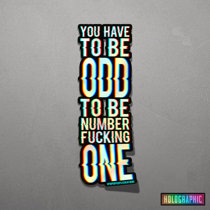 ODD ONE | Sticker