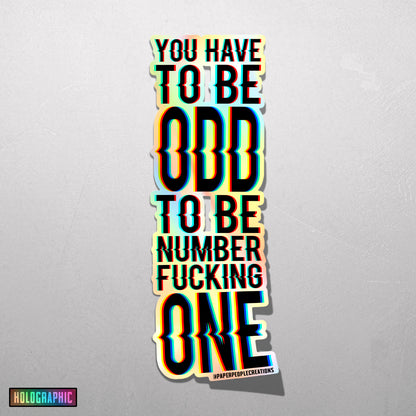 ODD ONE | Sticker