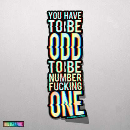 ODD ONE | Sticker