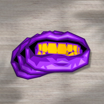 CHOMPERS | Sticker – Purple Colorway