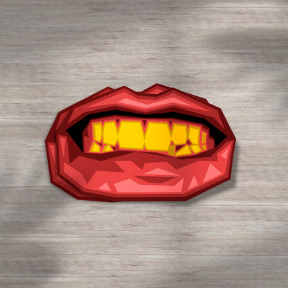 CHOMPERS | Sticker – Red Colorway