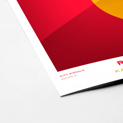RED KINGDOM | Kansas City Football Print