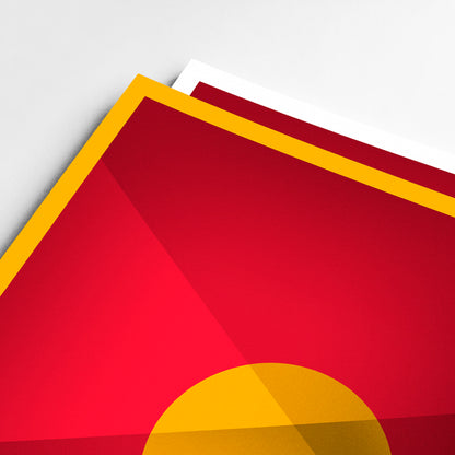 RED KINGDOM | Kansas City Football Print