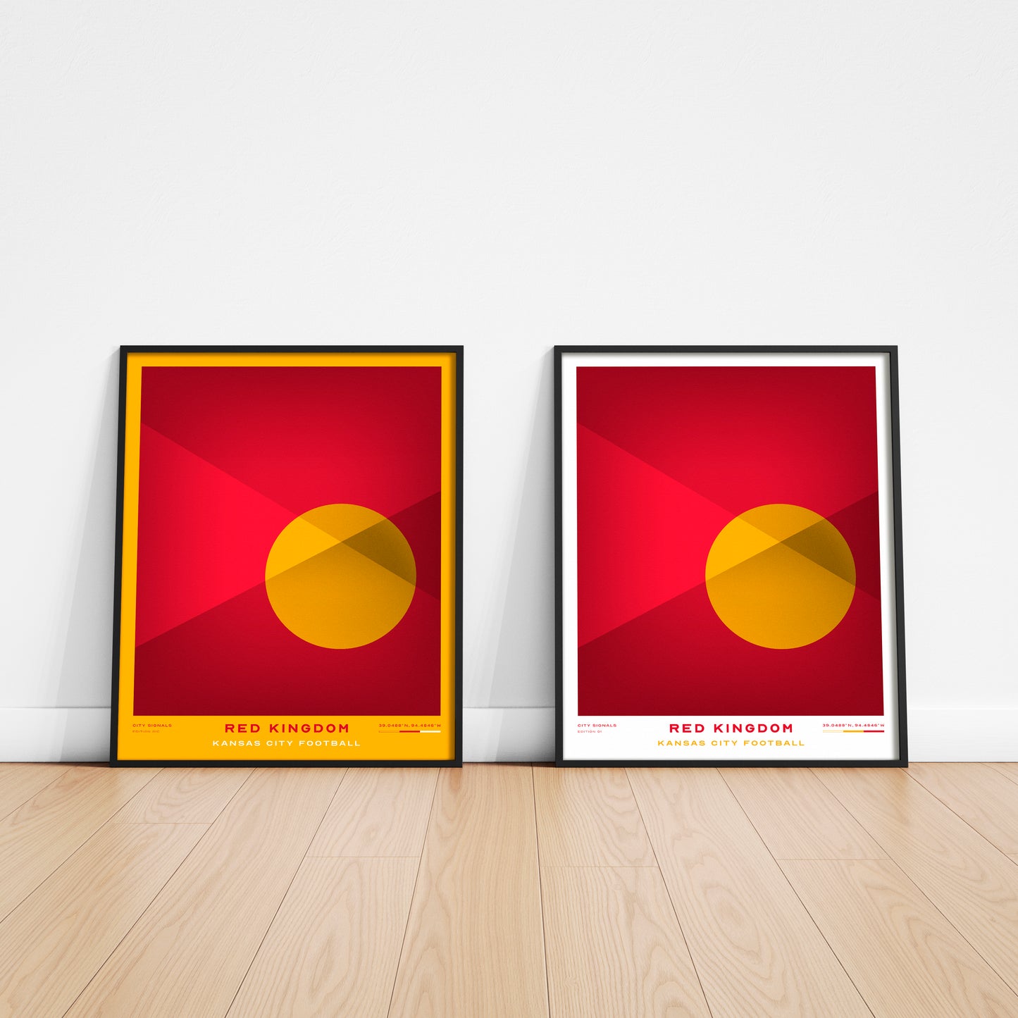 RED KINGDOM | Kansas City Football Print