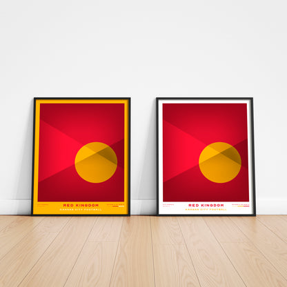 RED KINGDOM | Kansas City Football Print