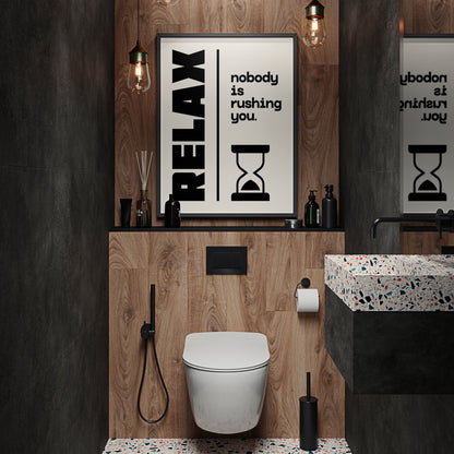 RELAX | Bathroom Print