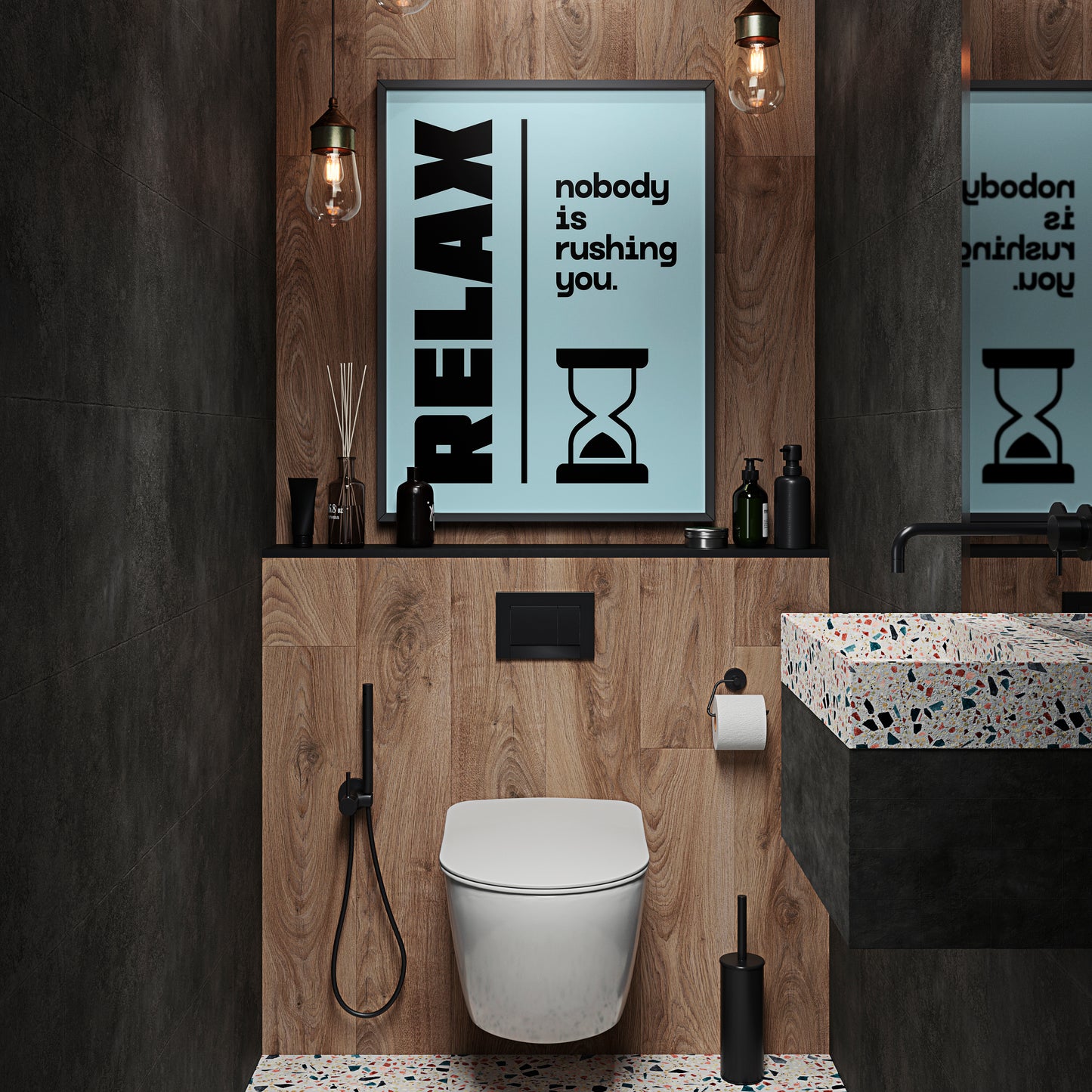 RELAX | Bathroom Print