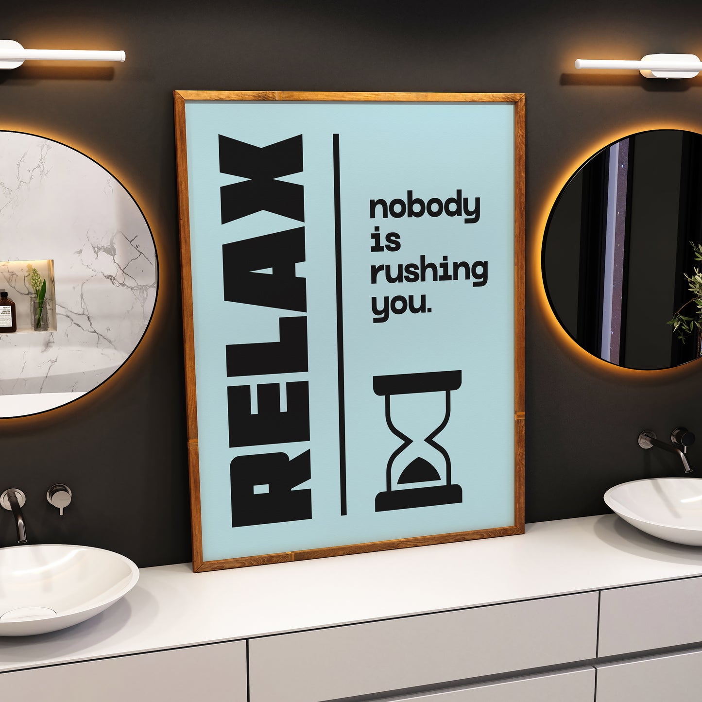 RELAX | Bathroom Print