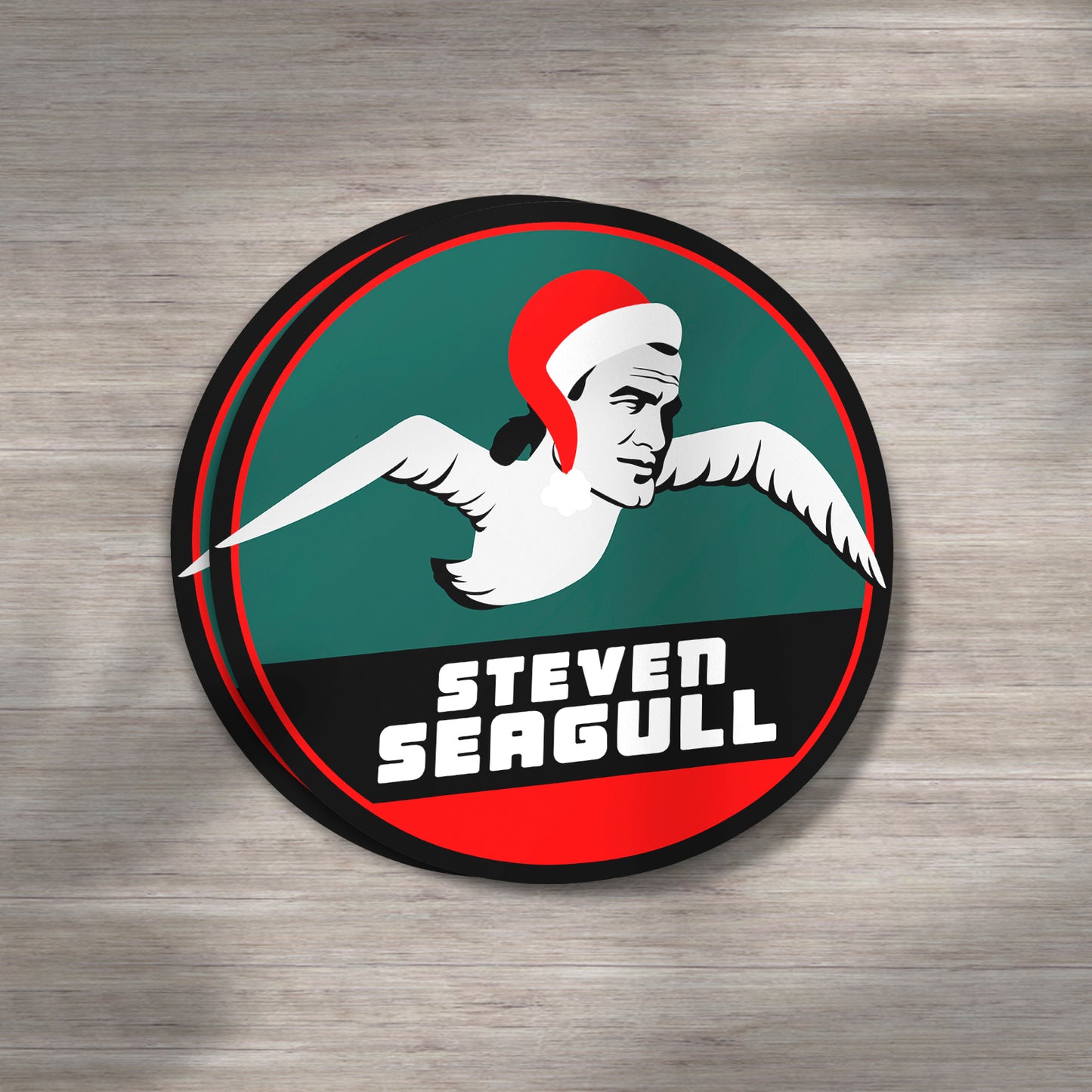 SANTA SEAGULL | Sticker