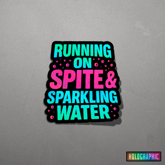 SPARKLING SPITE WATER | Sticker