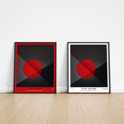 STAY UNITED | Chicago Basketball Print