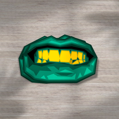 CHOMPERS | Sticker – Teal Colorway