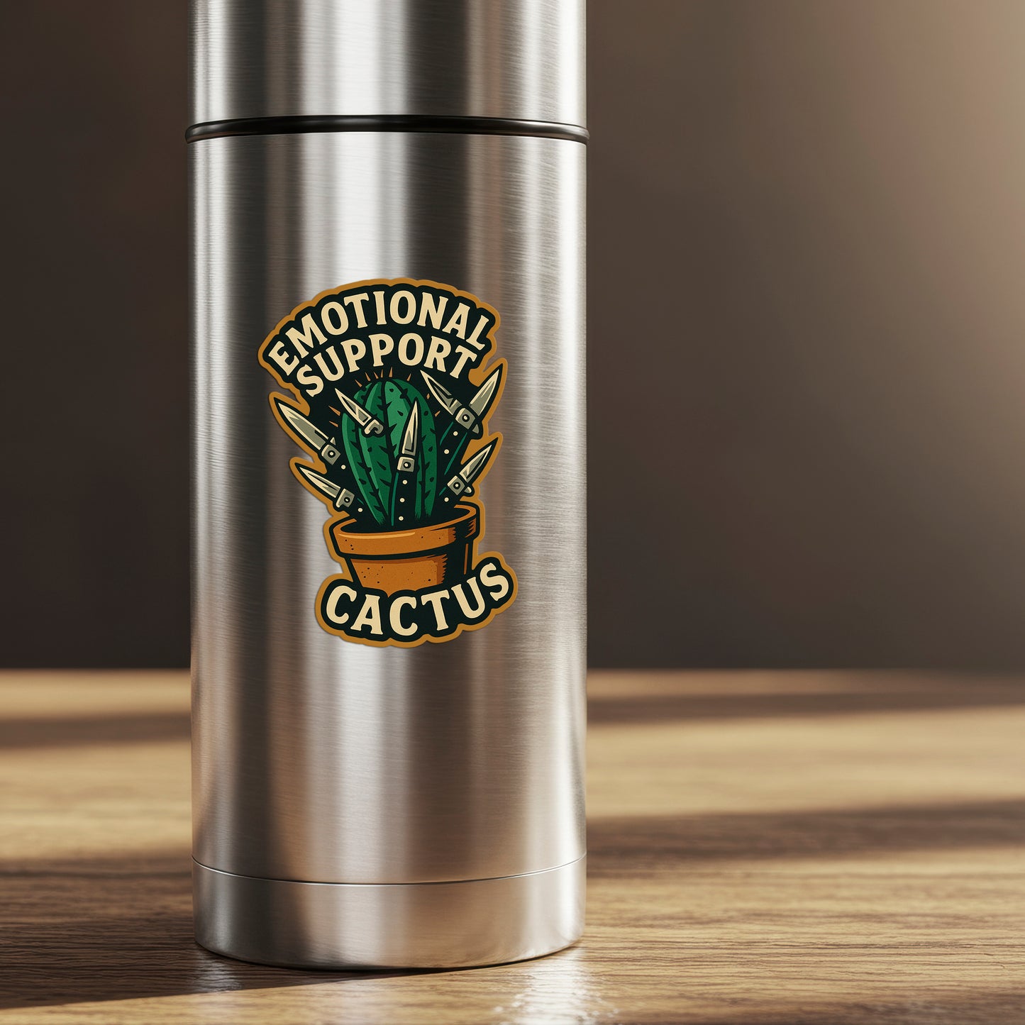 EMOTIONAL SUPPORT CACTUS | Sticker