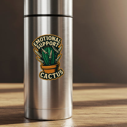 EMOTIONAL SUPPORT CACTUS | Sticker