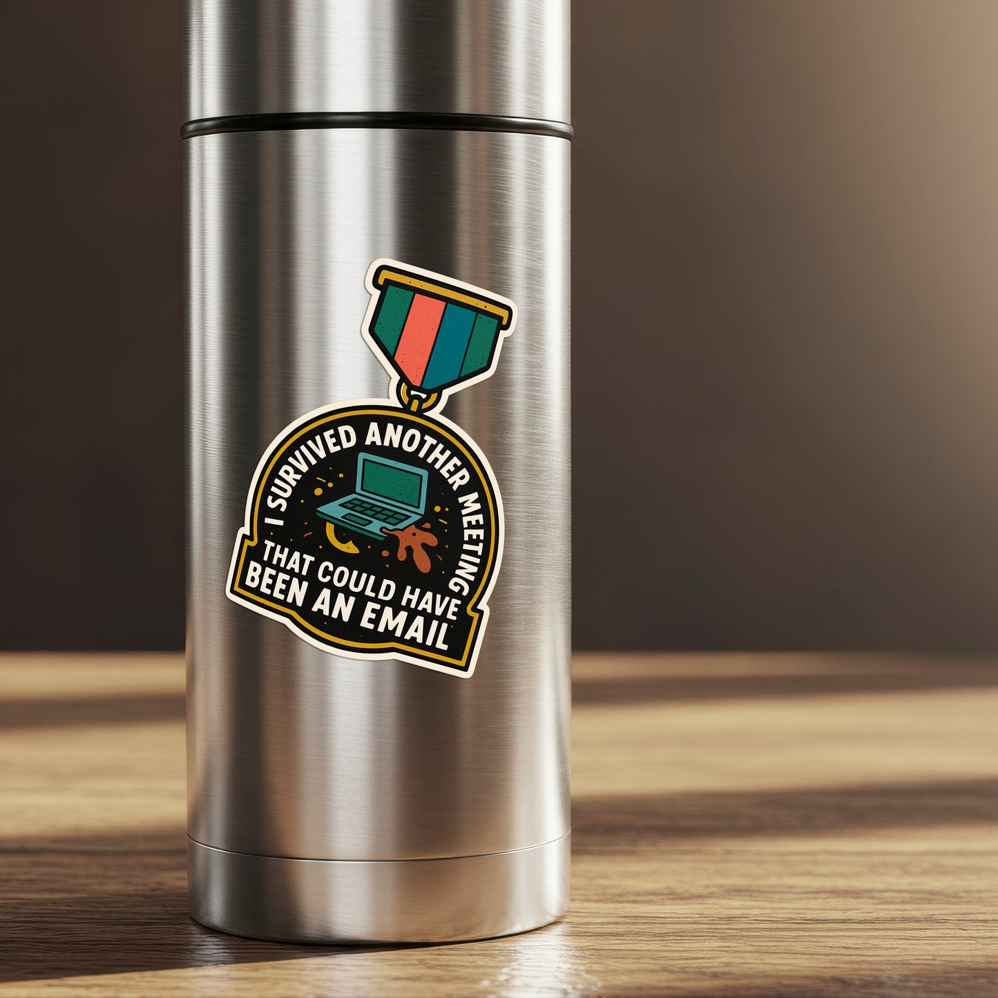 WORK MEETING SURVIVOR | Sticker