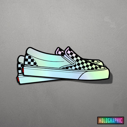 ON THE WALL | Holographic Sticker