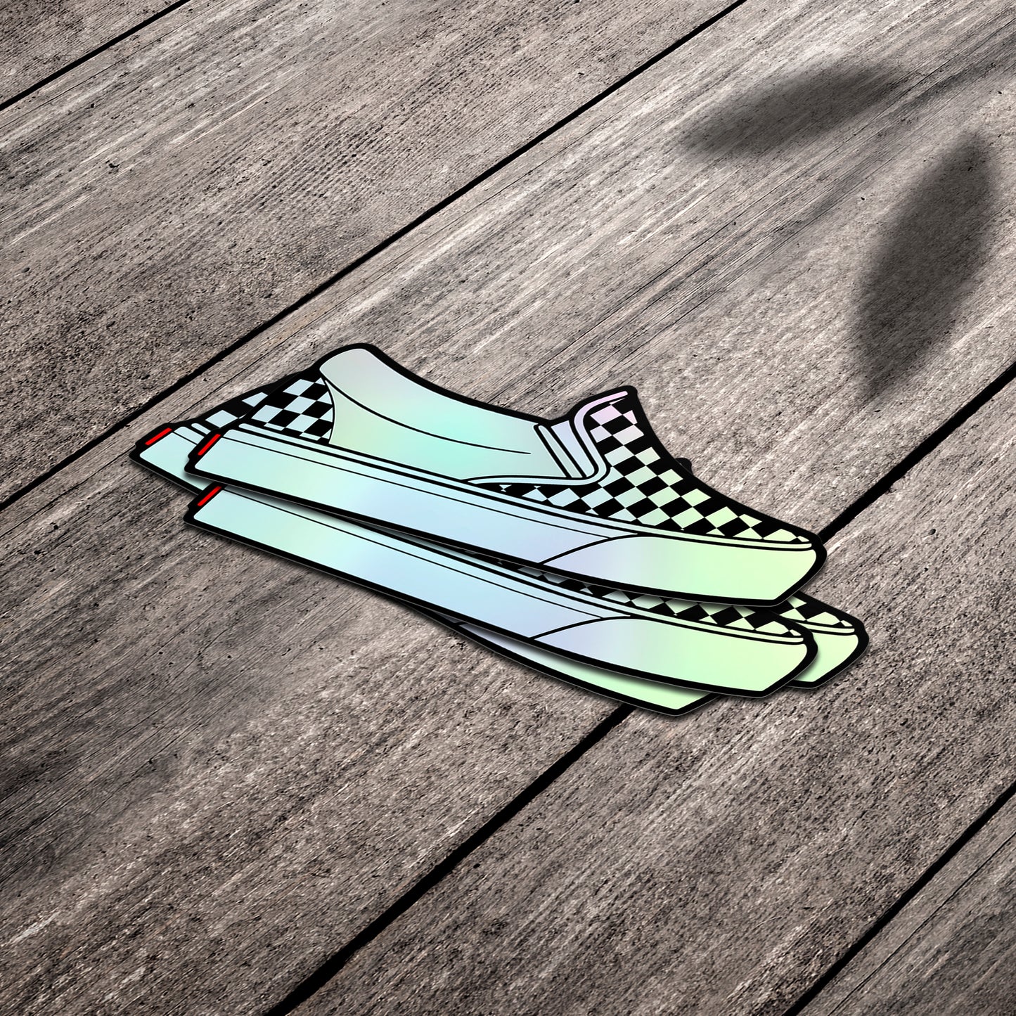 ON THE WALL | Holographic Sticker
