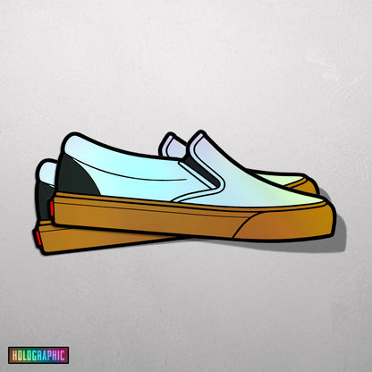 ON THE WALL | Holographic Sticker