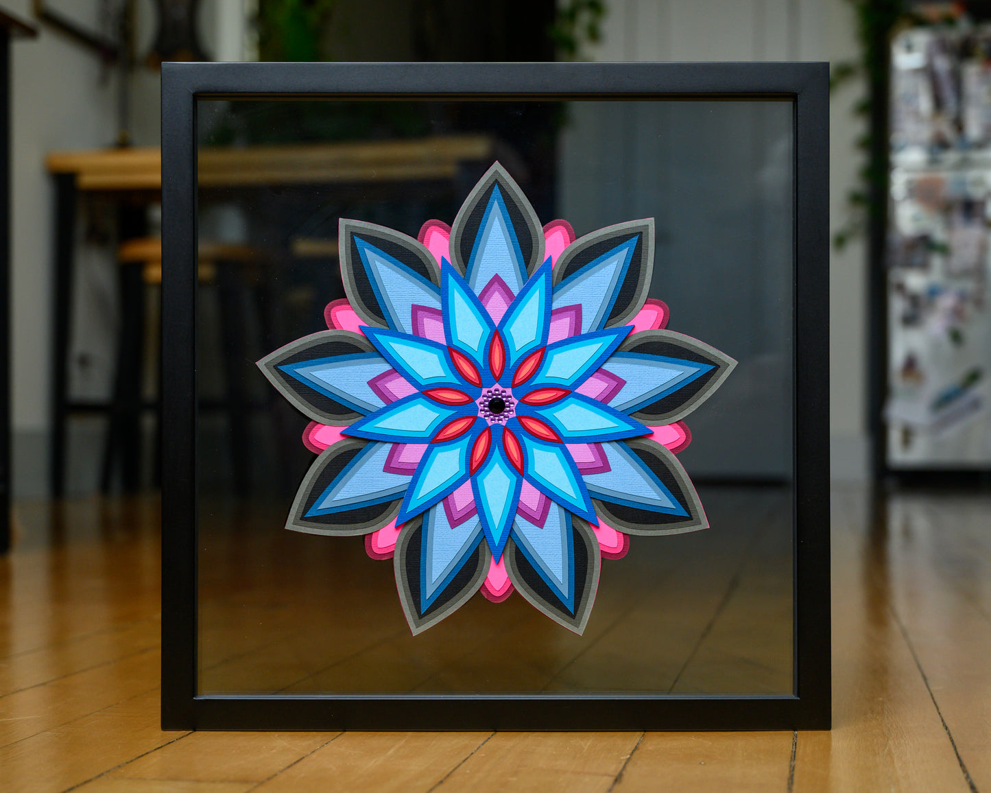 'LOTUS' | Blue & Pink